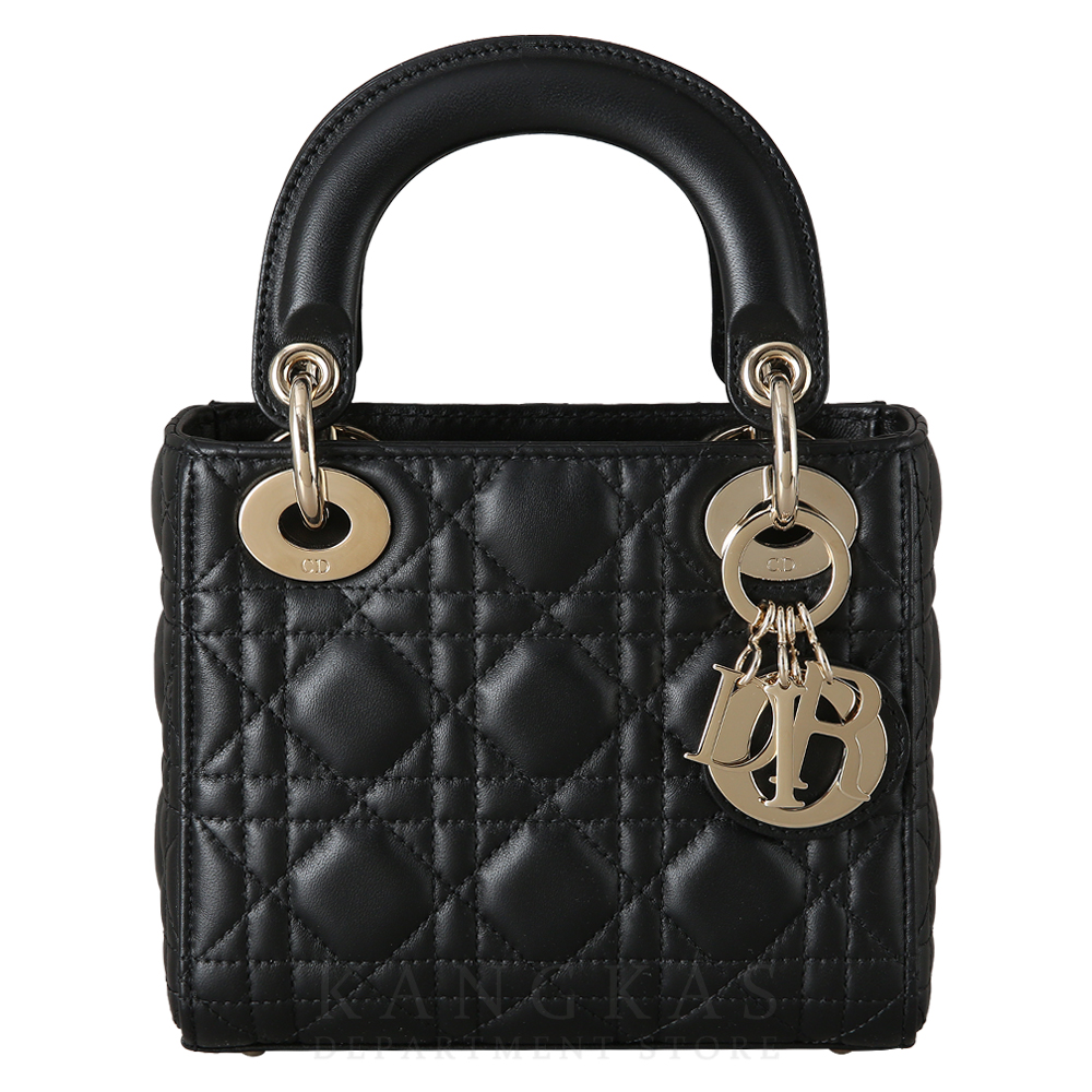 CHRISTIAN DIOR(USED)크리스찬디올 램스킨 레이디디올 미니 백